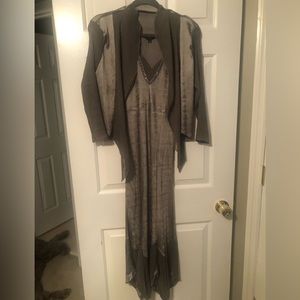 Beautiful mid length cocktail dress and jacket